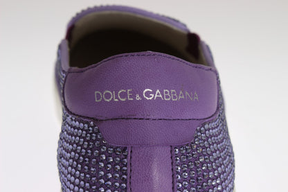 Elegant Purple Strass Fashion Sneakers