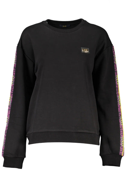 Black Cotton Women Sweater