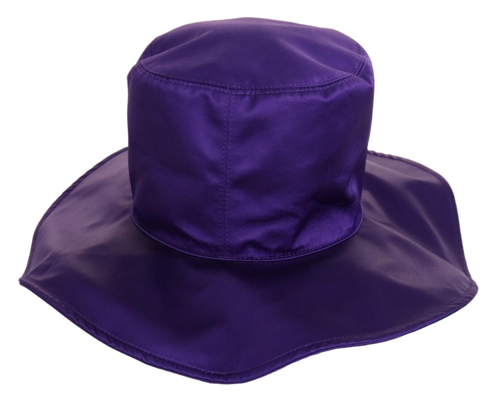 Elegant Purple Silk Top Hat