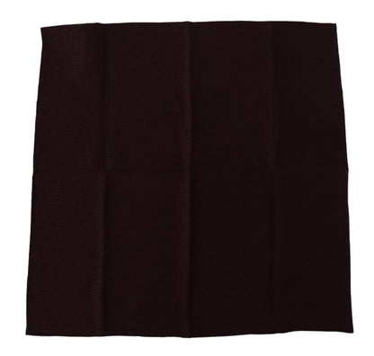 Elegant Silk Square Men's Scarf