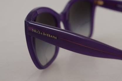 Elegant Purple Gradient Lens Sunglasses