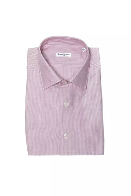 Pink Cotton Men Shirt