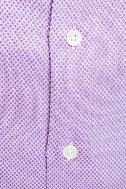 Pink Cotton Men Shirt