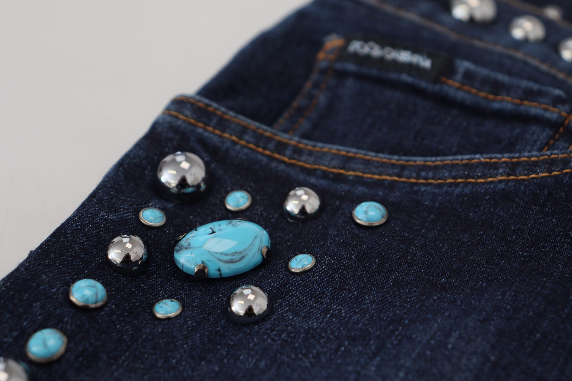 Studded Opulence Denim Jeans