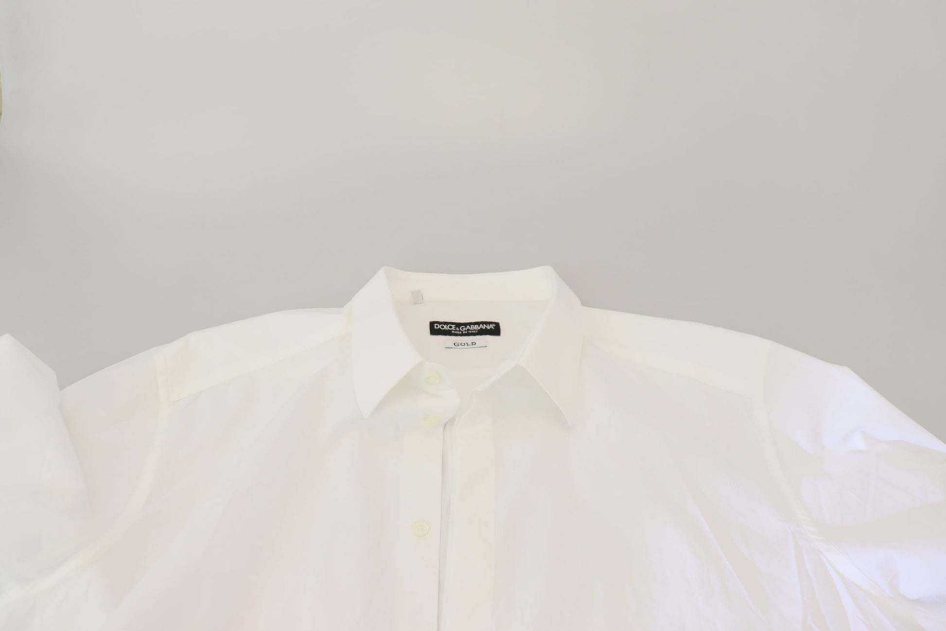 Elegance Reimagined White Cotton Dress Shirt