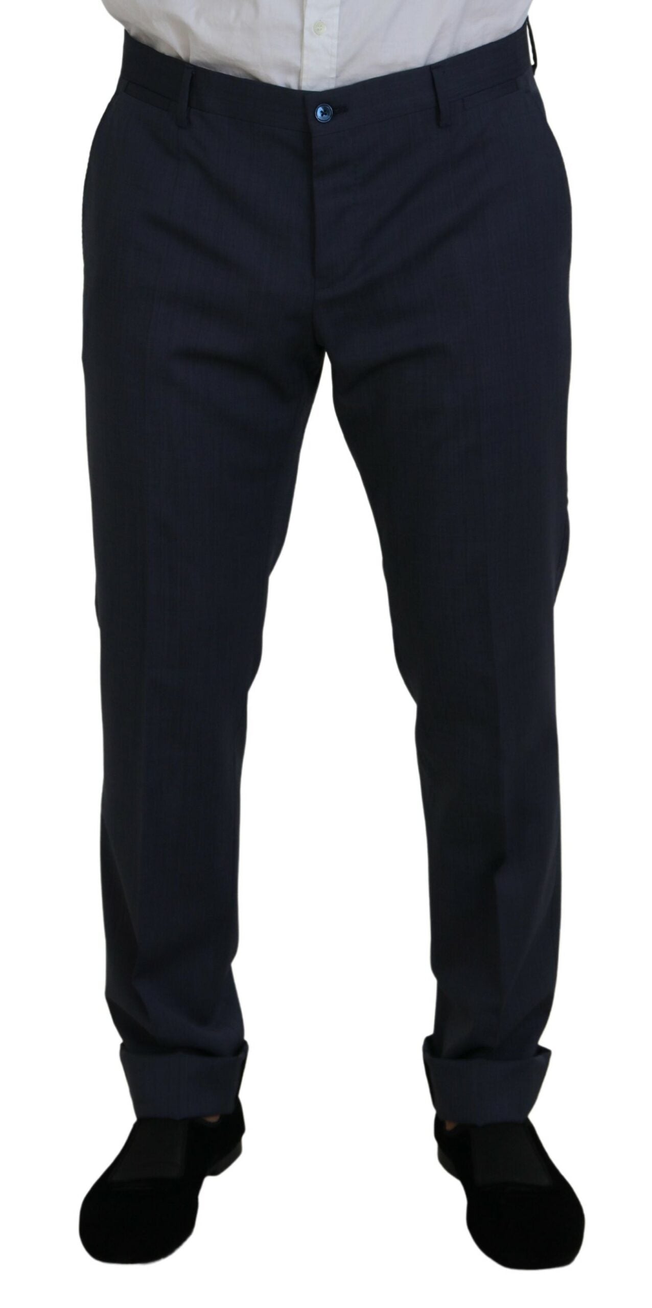 Elegant Blue Martini Men's Slim Fit Suit