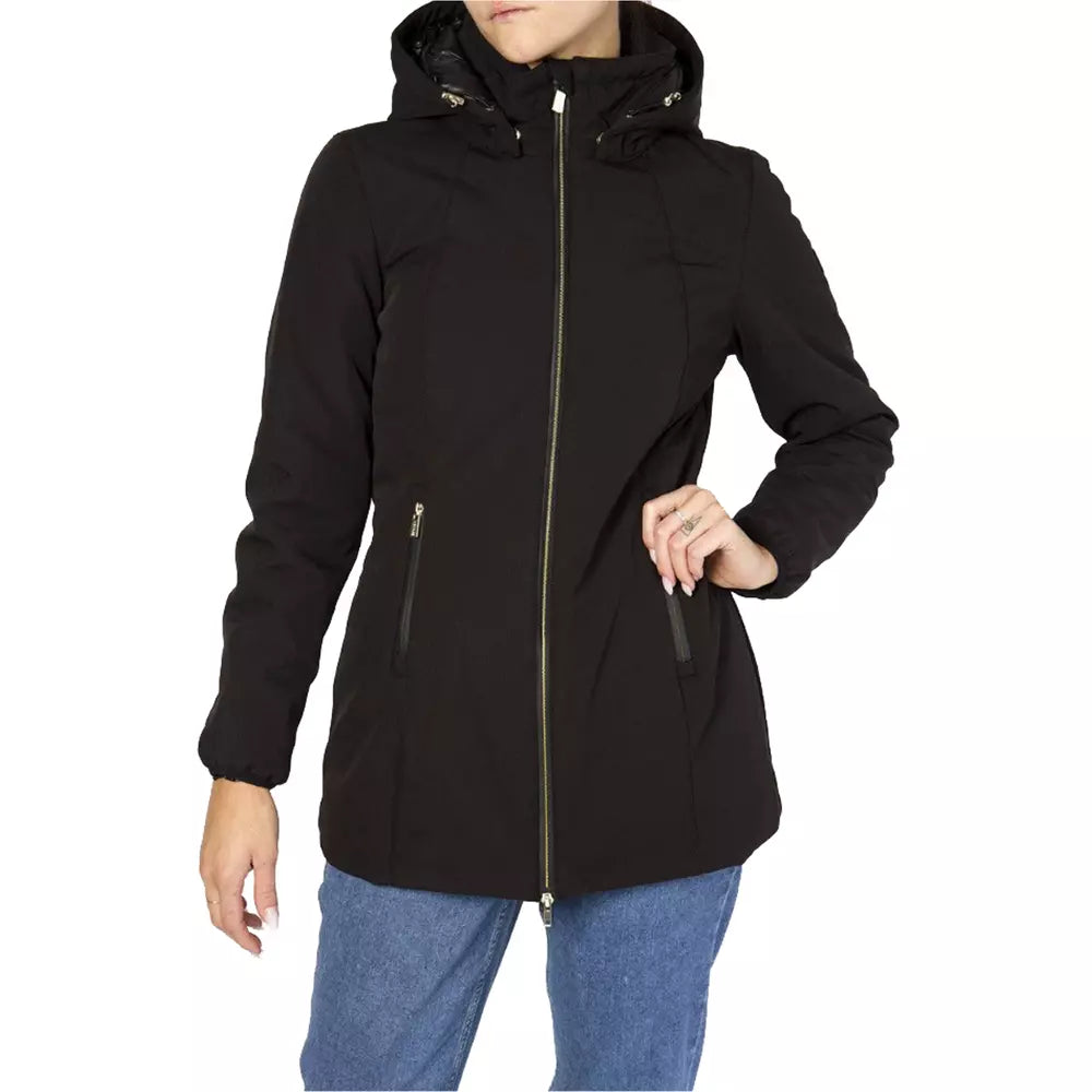 Black Polyamide Women Jacket