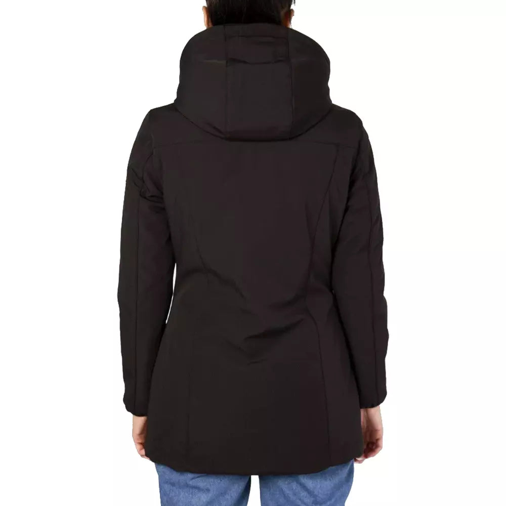 Black Polyamide Women Jacket