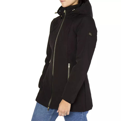 Black Polyamide Women Jacket