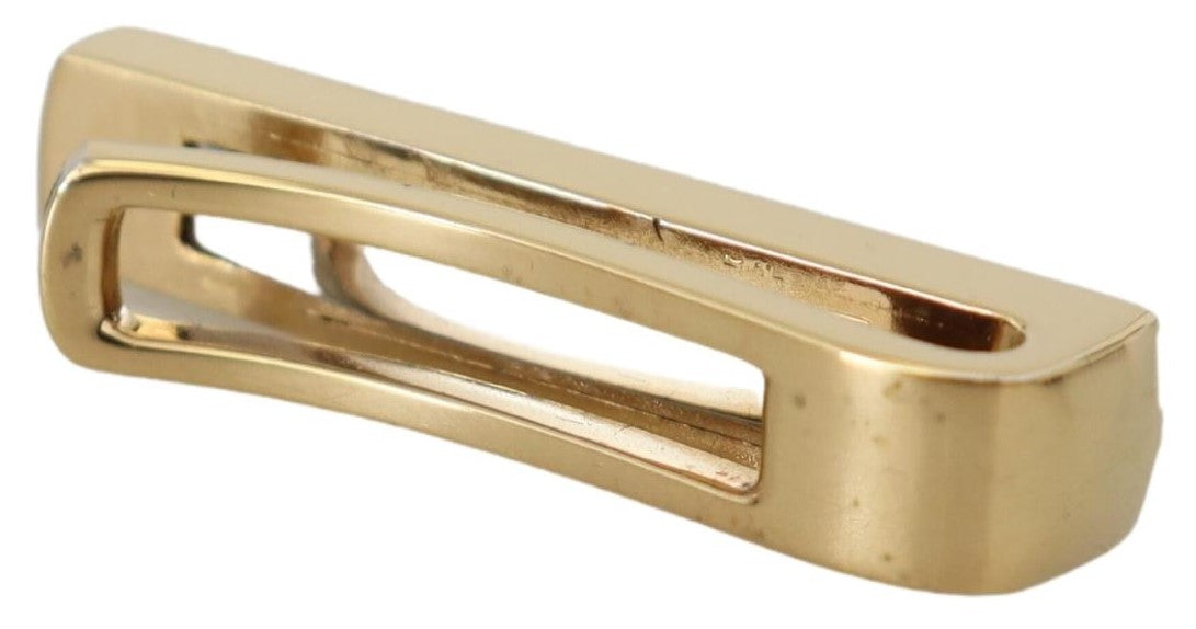 Elegant Gold Brass Tie Clip for Men