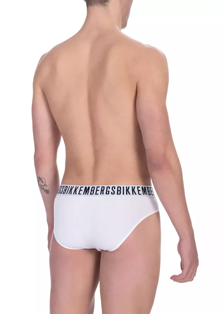 White Cotton Men's Brief