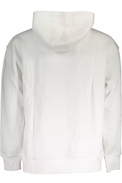 White Cotton Men Sweater