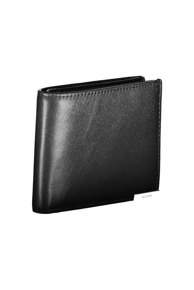 Black Polyethylene Men Wallet