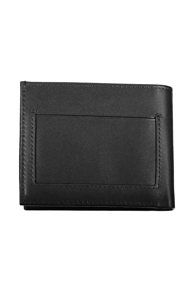 Black Polyethylene Men Wallet