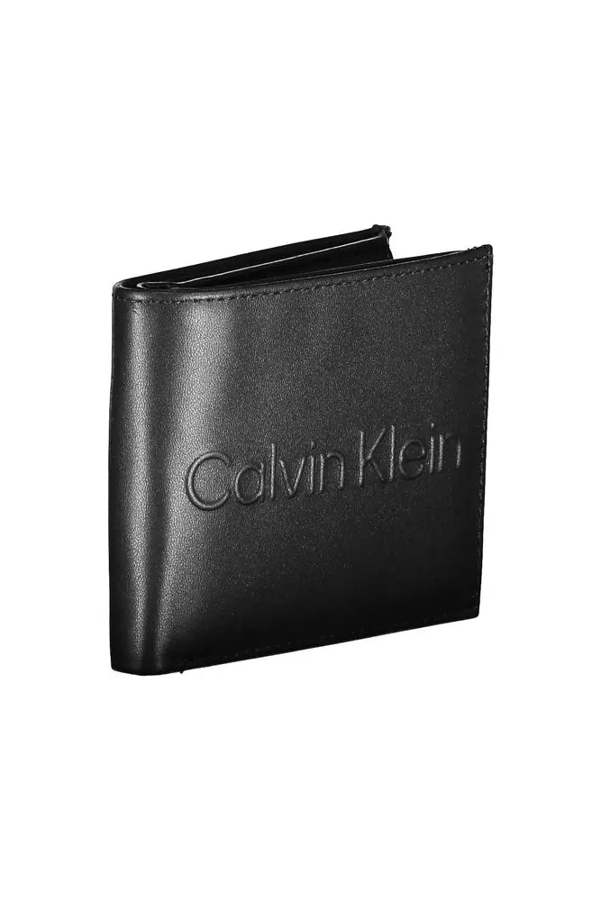 Black Polyethylene Men Wallet