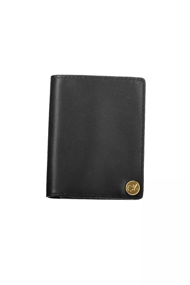 Black Leather Men Wallet