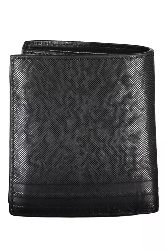 Black Leather Men Wallet