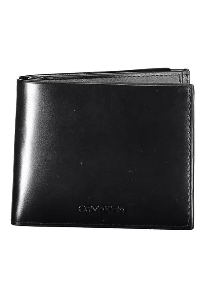 Black Leather Men Wallet