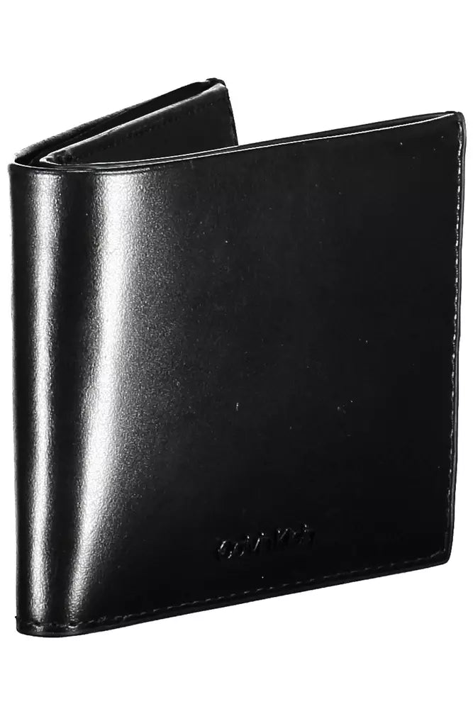 Black Leather Men Wallet