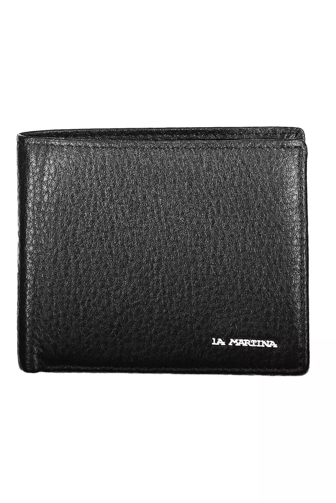 Black Leather Men Wallet