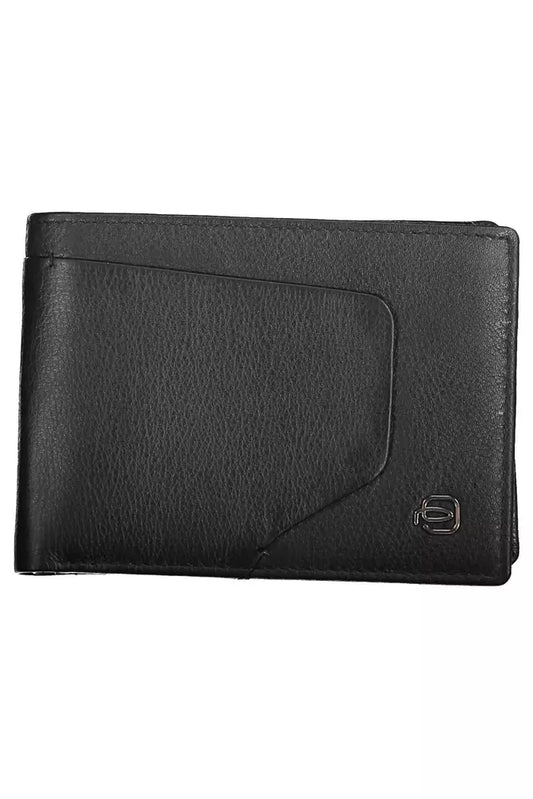 Black Leather Mens Wallet