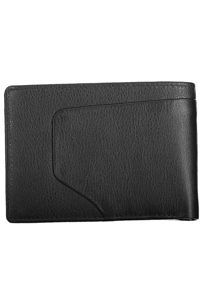 Black Leather Mens Wallet