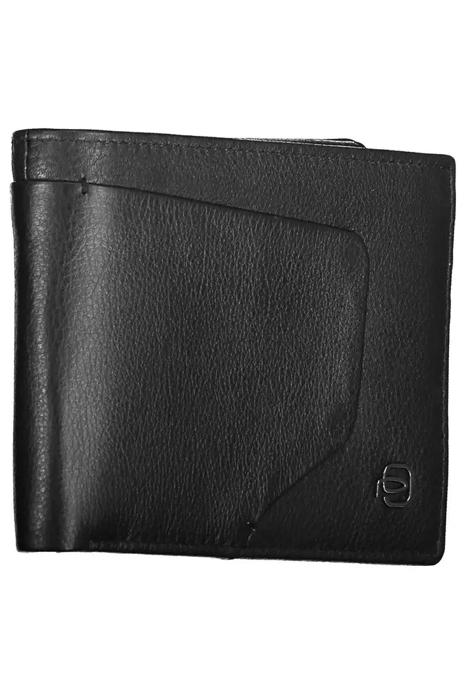 Black Leather Mens Wallet