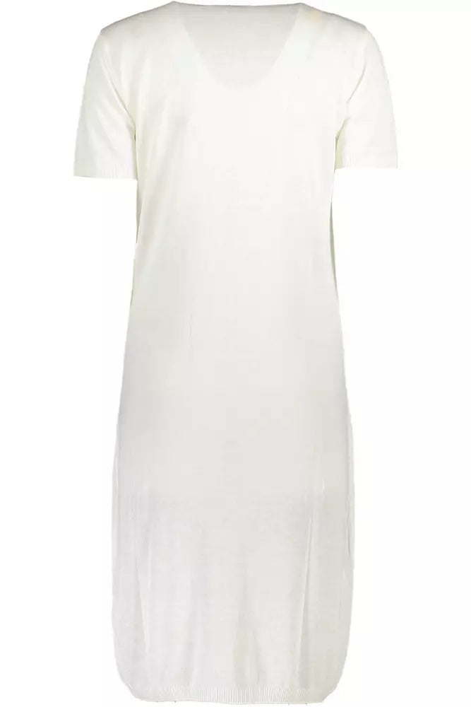 White Viscose Women Dress