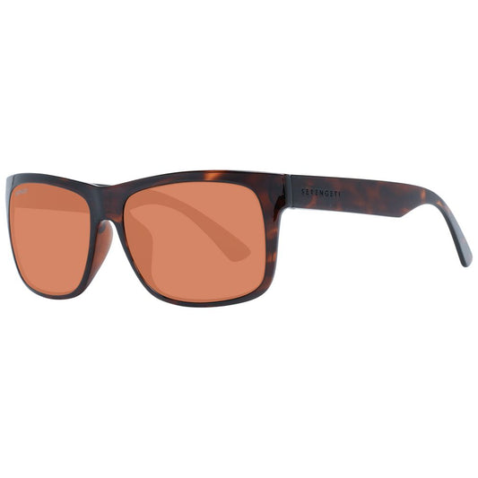 Brown Unisex Sunglasses