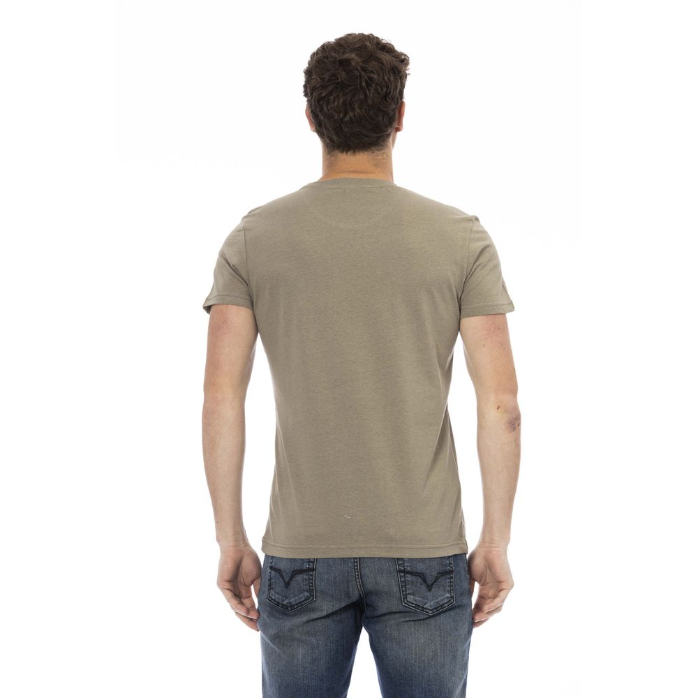 Green Cotton Men's T-Shirt