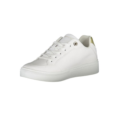 White Leather Women Sneaker