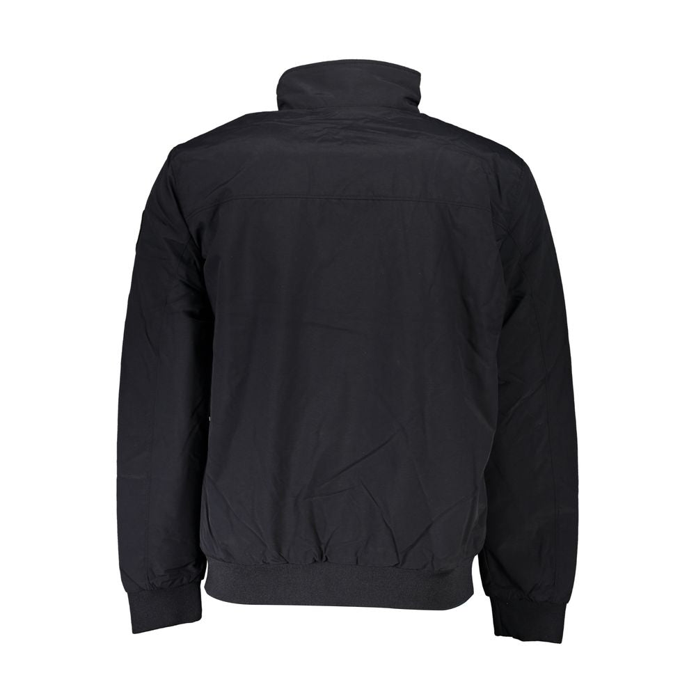 Black Polyamide Men Jacket