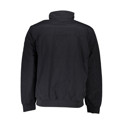 Black Polyamide Men Jacket