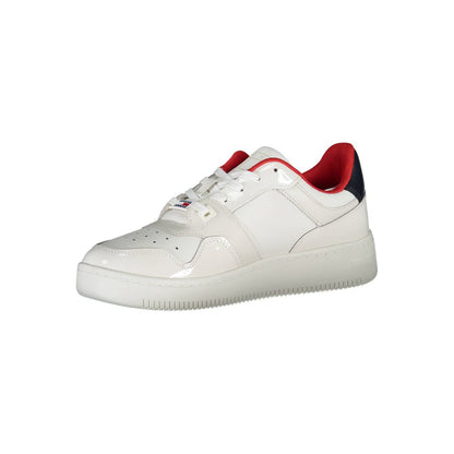 White Leather Women Sneaker