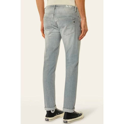 Sleek Stretch Gray Denim for Men