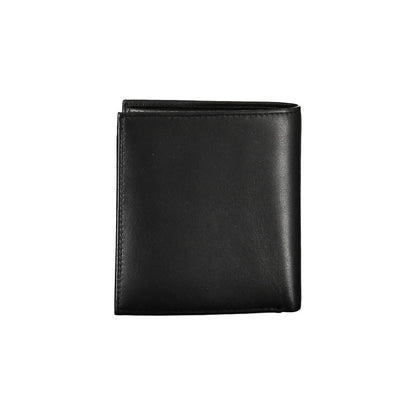 Sleek Black Leather Wallet