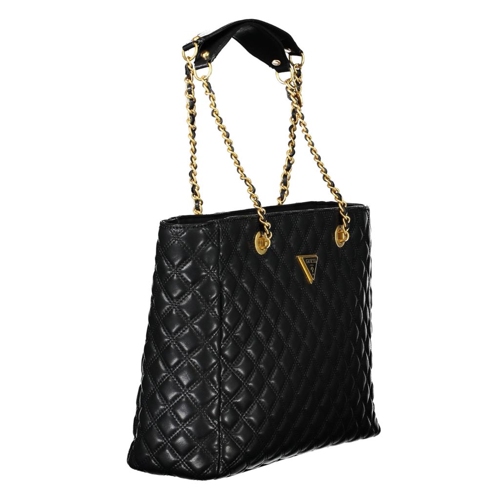 Black Polyethylene Handbag