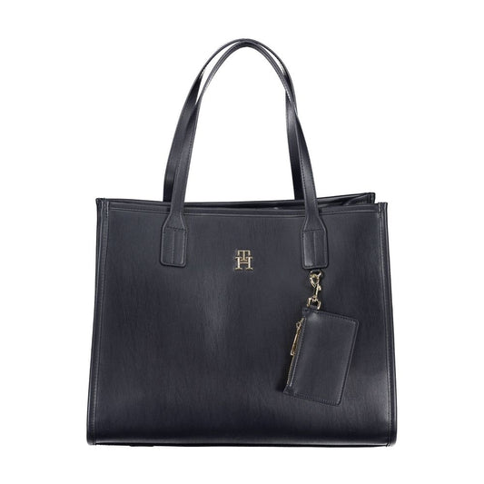 Blue Polyethylene Handbag