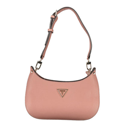 Pink Polyethylene Handbag