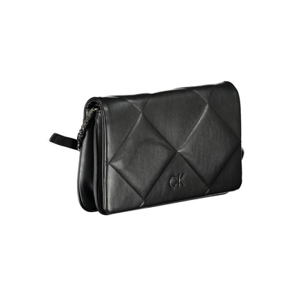 Black Polyester Handbag