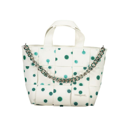 White Polyethylene Handbag