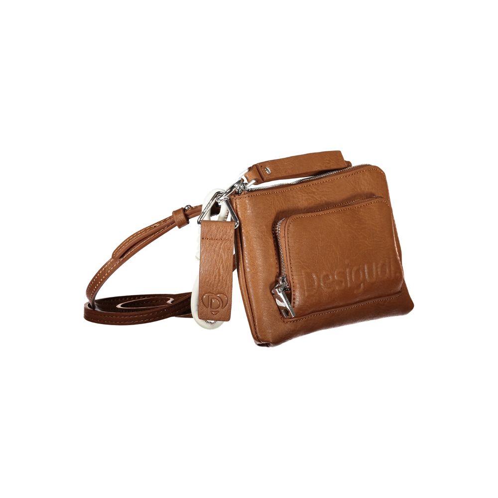 Brown Polyethylene Handbag