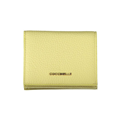 Yellow Leather Wallet