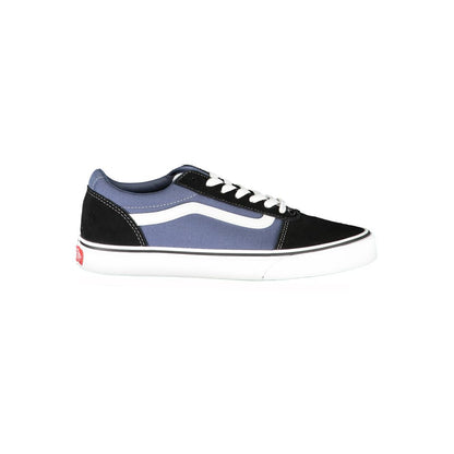 Blue Polyester Sneaker