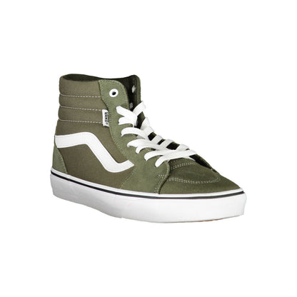 Green Polyester Sneaker