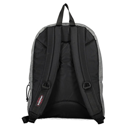 Gray Polyester Backpack