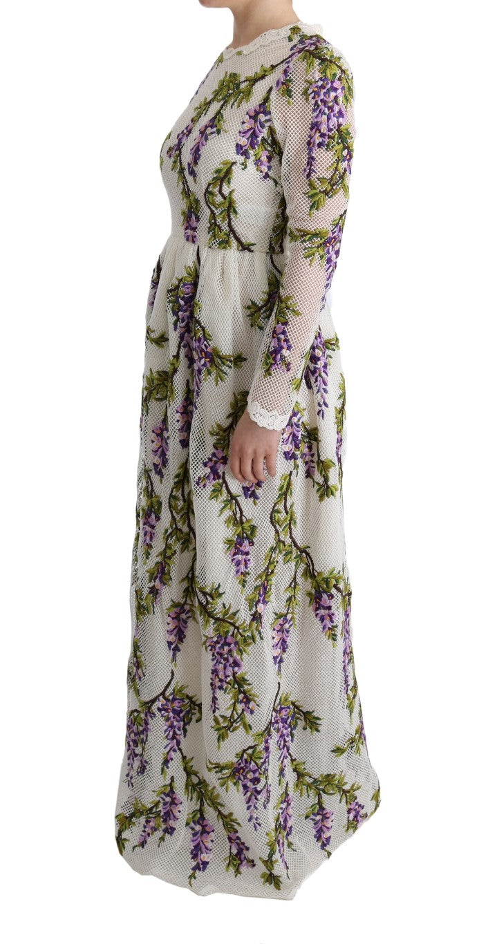 Elegant Maxi A-line Long Sleeve Dress