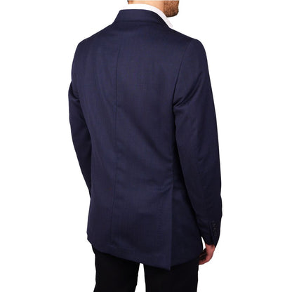 Blue Wool Vergine Blazer