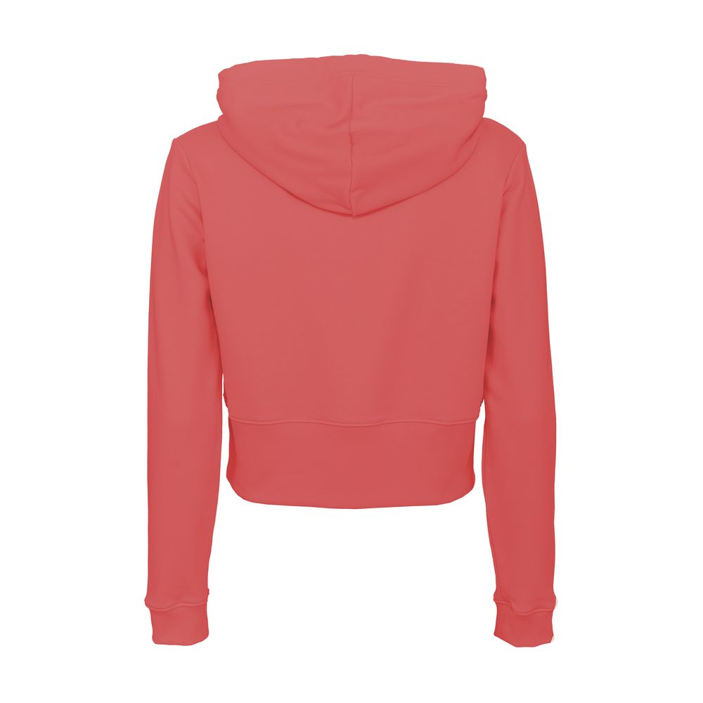 Red Cotton Women's Hoodie