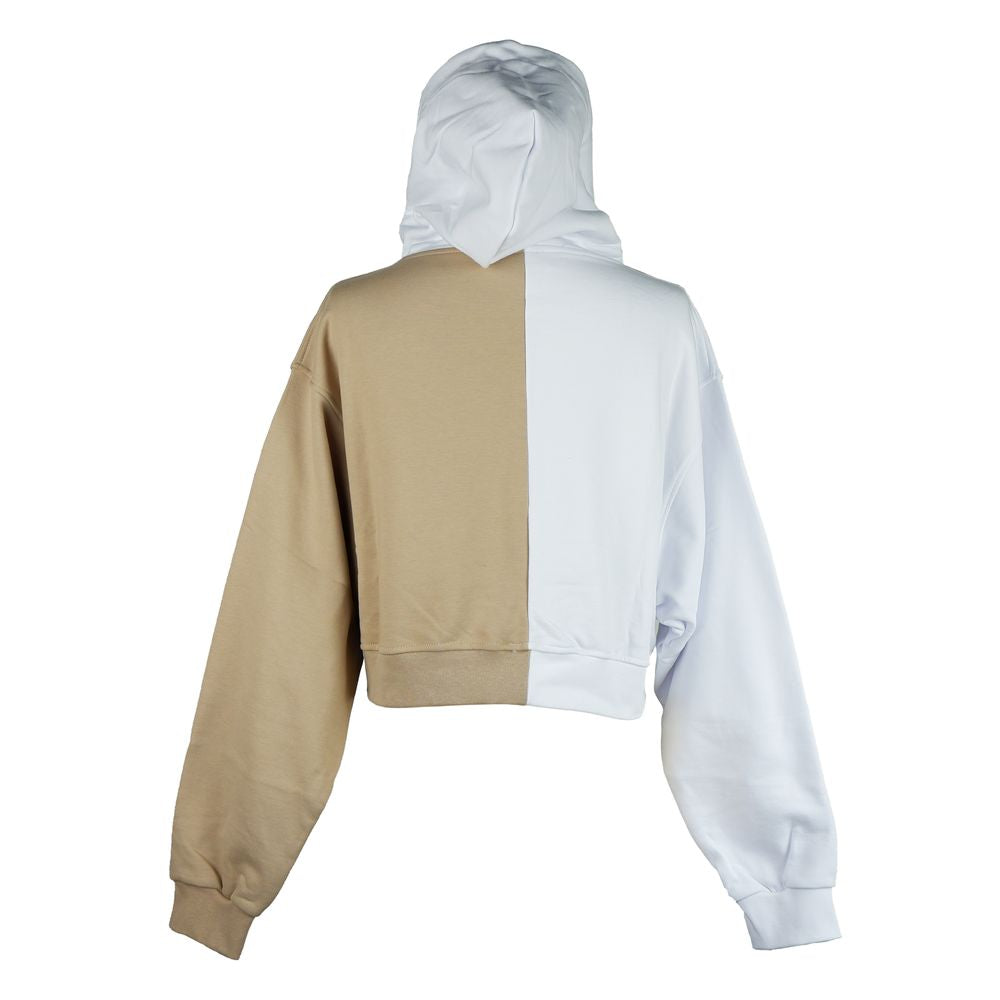 White Cotton Women Sweater